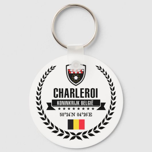 Charleroi Sleutelhanger (Voorkant)