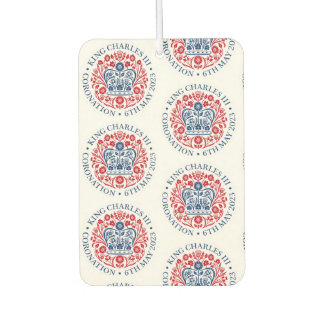 charles 3rd emblem souvenir luchtverfrisser