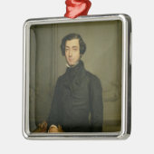 Charles-Alexis-Henri Clerel de Tocqueville 1850 Metalen Ornament (Links)
