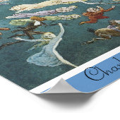 Charles Altamont Doyle A Dance Rond de maan Poster (Hoek)