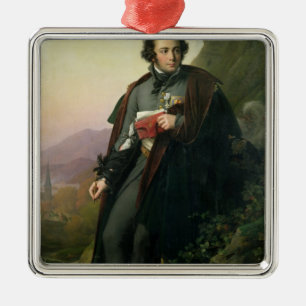 Charles-Artus de Bonchamps 1824 Metalen Ornament