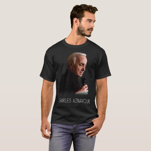 Charles Aznavour Essential T-shirt (Voorkant volledig)