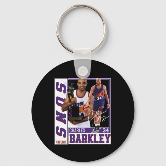 Charles Barkley: De legende van Chuck Basketball,  Sleutelhanger (Voorkant)