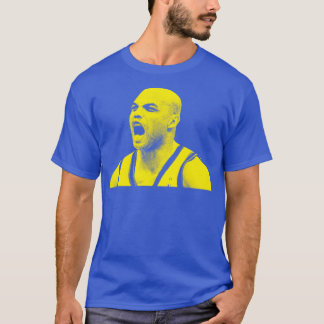 Charles Barkley Nieuwe Schets Retro T-shirt