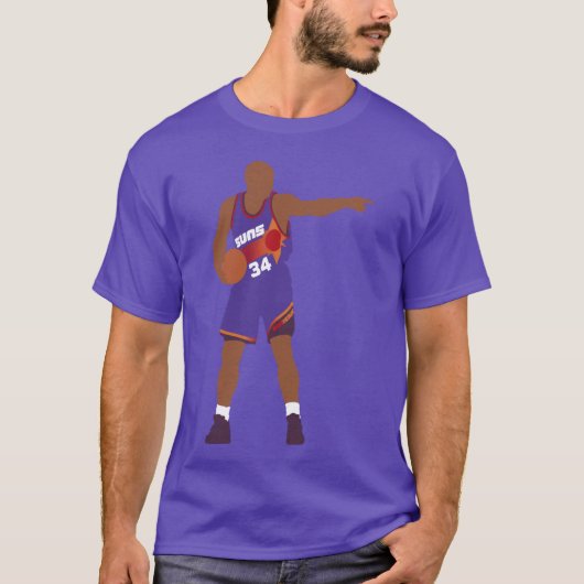 Charles Barkley Suns T-shirt (Voorkant)