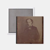 Charles Baudelaire (1820-1867), Franse dichter, me Magneet (Voorkant / Achterkant)
