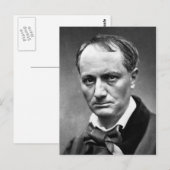 Charles Baudelaire Briefkaart (Voorkant / Achterkant)
