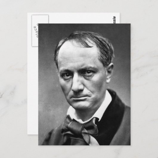 Charles Baudelaire Briefkaart (Voorkant / Achterkant)