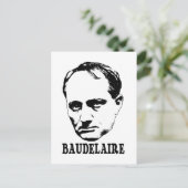 Charles Baudelaire Briefkaart (Staand voorkant)