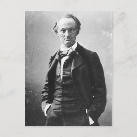Charles Baudelaire Briefkaart (Voorkant)