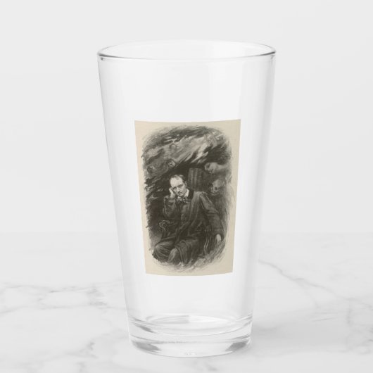 Charles Baudelaire (door Georges Rochegrosse) Glas (Voorkant)