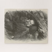 Charles Baudelaire (door Georges Rochegrosse) Legpuzzel (Horizontaal)