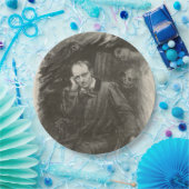 Charles Baudelaire (door Georges Rochegrosse) Papieren Bordje (Feest)