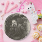 Charles Baudelaire (door Georges Rochegrosse) Papieren Bordje (Feest)