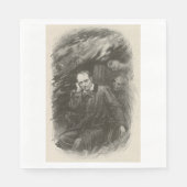 Charles Baudelaire (door Georges Rochegrosse) Servet (Voorkant)