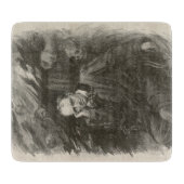 Charles Baudelaire (door Georges Rochegrosse) Snijplank (Voorkant)