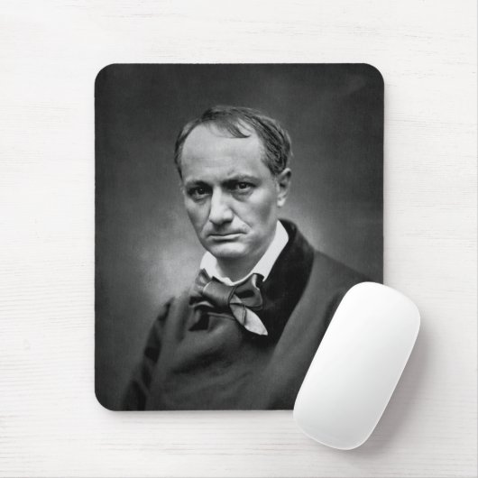 Charles Baudelaire -  foto 1878 Muismat (Met muis)