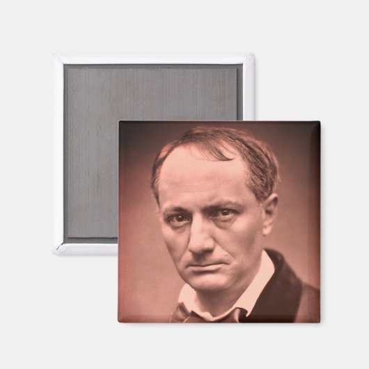 Charles Baudelaire Magnet (Voorkant / Achterkant)