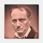 Charles Baudelaire Magnet (Voorkant)