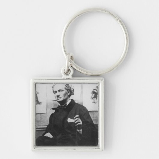 Charles Baudelaire met gravings, c.1863 Sleutelhanger (Voorkant)