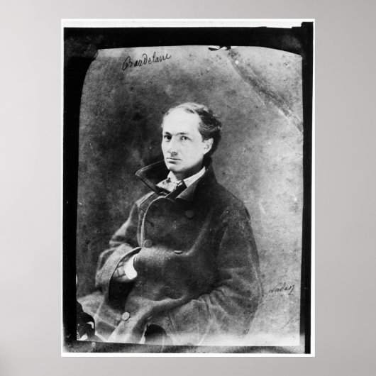 Charles Baudelaire Poster (Voorkant)