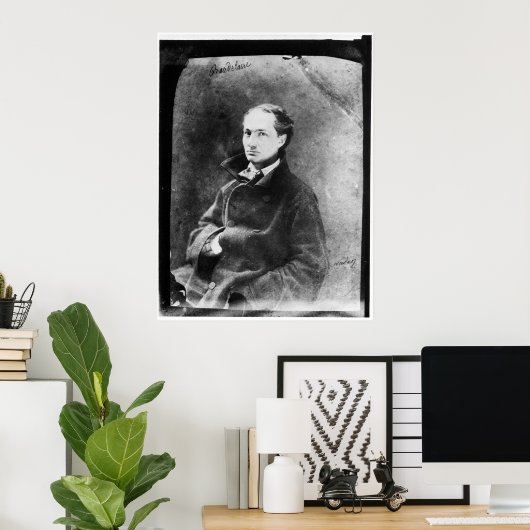 Charles Baudelaire Poster (Thuiskantoor)
