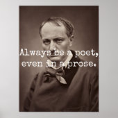 Charles Baudelaire Poster (Voorkant)