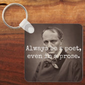 Charles Baudelaire Sleutelhanger (Voorkant)