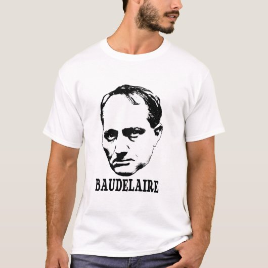 Charles Baudelaire T-shirt (Voorkant)