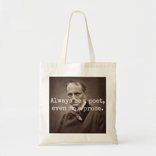 Charles Baudelaire Tote Bag (Voorkant)