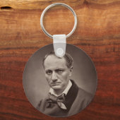 Charles Baudelaire van Étienne Carjat Sleutelhanger (Voorkant)