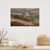 Charles Blomfield - Roze terraces Poster (Keuken)