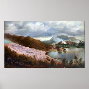 Charles Blomfield The Terraces Poster