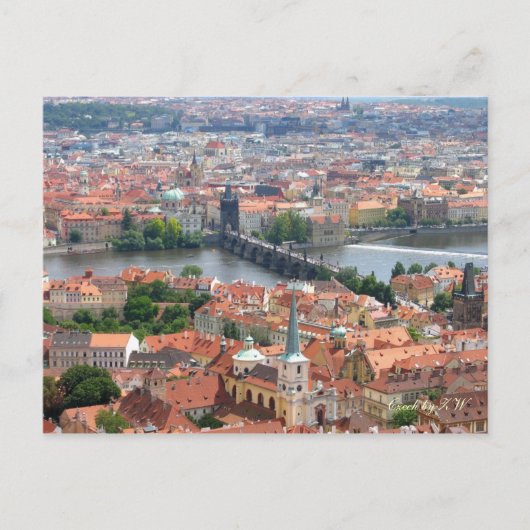 Charles Bridge Briefkaart (Voorkant)