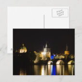 Charles Bridge en de Vltava Briefkaart (Voorkant / Achterkant)