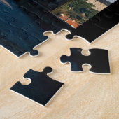 Charles bridge en Prague castle, Tsjechië R. Legpuzzel (Zijkant)