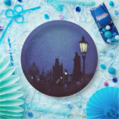 CHARLES BRIDGE LIGHTS PAPER BORDEN PAPIEREN BORDJE (Feest)