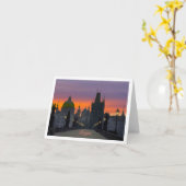 Charles Bridge Note Card Kaart (Gele Bloem)