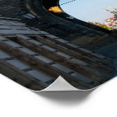 Charles bridge old tower & Prague castle Poster (Hoek)