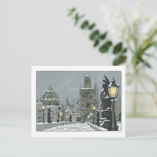 Charles Bridge post card Briefkaart (Staand voorkant)