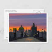 Charles Bridge Post Card Briefkaart (Voorkant / Achterkant)
