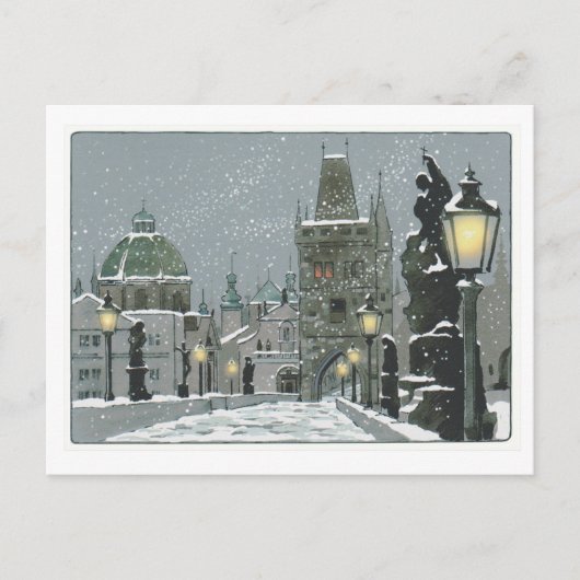 Charles Bridge-postkaart Briefkaart (Voorkant)