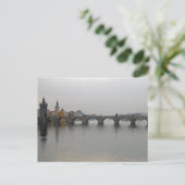 Charles Bridge, Praag Briefkaart (Staand voorkant)