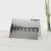 Charles Bridge, Praag Kaart (Voorkant)