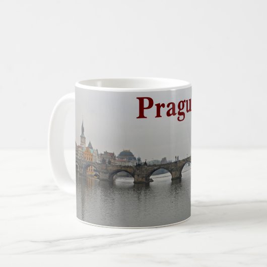 Charles Bridge, Praag Koffiemok (Voorkant links)
