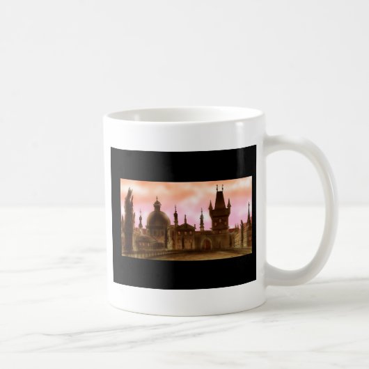 charles bridge praag koffiemok (Rechts)