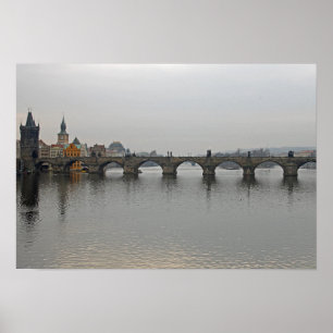 Charles Bridge, Praag Poster