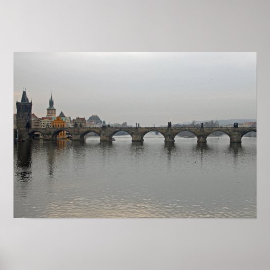 Charles Bridge, Praag Poster (Voorkant)