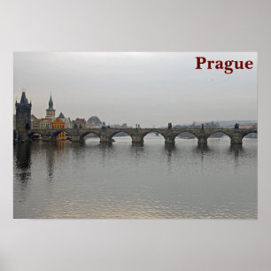 Charles Bridge, Praag Poster