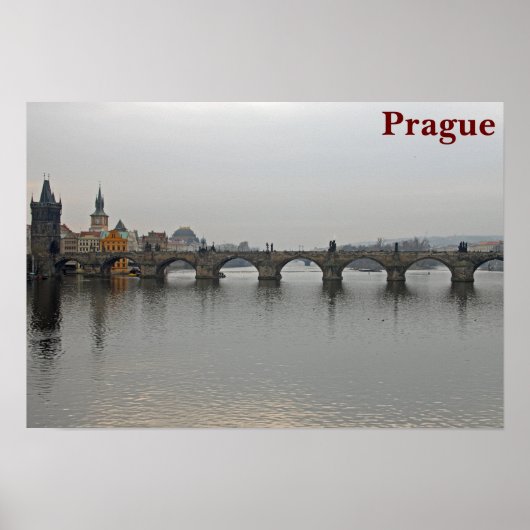 Charles Bridge, Praag Poster (Voorkant)